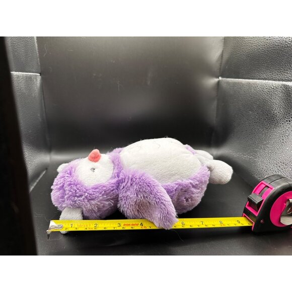 Carter’s Purple and White Plush Owl Stuffed Animal 2017 Super Soft Bird Lovey 9” - Picture 5 of 5